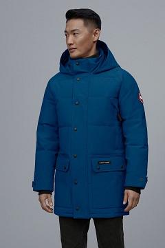 Chamarras Canada Goose Hombre México - Emory Abrigos Azules Oscuro TD9148736